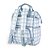 Mochila de Maternidade Just Baby Multifuncional Vichy Azul - Imagem 2