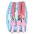 Estojo Escolar Triplo Luxcel Stitch Angel Abraço Rosa - Imagem 4