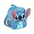 Lancheira Escolar Luxcel Stitch Pelúcia Azul - Imagem 4