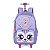 Mochila de Rodinhas Luxcel Com Alça Up4You Pet Cute Roxo - Imagem 1