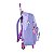 Mochila de Rodinhas Luxcel Com Alça Up4You Pet Cute Roxo - Imagem 3