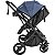 Carrinho de Bebê Kiddo Vox II Melange Azul Marinho - Imagem 4