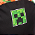 Mochila de Costas Sestini Minecraft X Outdoors Preto - Imagem 10