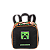 Lancheira Escolar Sestini Minecraft X Outdoors Preto - Imagem 1