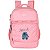 Mochila de Costas Luxcel Stitch Quadriculado Rosa - Imagem 1