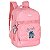 Mochila de Costas Luxcel Stitch Quadriculado Rosa - Imagem 2