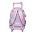 Mochila de Rodinhas Lilica Ripilica Com Alças Lumina Lilás - Imagem 3