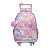Mochila de Rodinhas Lilica Ripilica Com Alças Lumina Lilás - Imagem 2