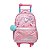 Mochila de Rodinhas Lilica Ripilica Com Alças Charming Rosa - Imagem 2