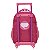 Mochila de Rodinhas Mundo Lilica Ripilica Brincar Rosa - Imagem 3