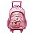 Mochila de Rodinhas Mundo Lilica Ripilica Brincar Rosa - Imagem 1
