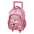 Mochila de Rodinhas Mundo Lilica Ripilica Brincar Rosa - Imagem 2