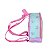 Kit Mochila Rodinha Lancheira Luxcel Stitch Floral Roxo - Imagem 4