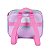 Kit Mochila Rodinha Lancheira Luxcel Stitch Floral Roxo - Imagem 5