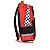 Mochila de Costas Luxcel Hot Wheels Xadrez Vermelho - Imagem 4
