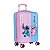 Mala de Bordo Luxcel Kids Stitch Angel Rosa e Azul - Imagem 2