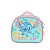 Lancheira Escolar Luxcel Stitch Aloha Azul Turquesa - Imagem 1