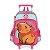 Mochila de Rodinhas Sem Alça Luxcel Up4You Capivara Pink - Imagem 1