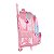 Mochila de Rodinhas Sem Alça Luxcel Ursinhos Carinhosos Rosa - Imagem 4