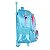 Mochila de Rodinhas Sem Alça Luxcel Ursinhos Carinhosos Azul - Imagem 4