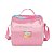 Lancheira Escolar Luxcel Ursinhos Carinhosos Rosa - Imagem 5