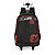 Mochila de Rodinhas Com Alça Luxcel By Enaldinho Preto - Imagem 1