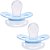 Kit 2 Chupetas Buba Comfort Tam 2 Noturna Elefante Azul - Imagem 4