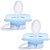 Kit 2 Chupetas Buba Comfort Tam 2 Noturna Elefante Azul - Imagem 5