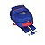 Mochila de Rodinhas Com Alça Luxcel Sonic The Hedgehog Azul - Imagem 5