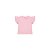 Blusa Camiseta Lilica Ripilica Com Babado Rosa Claro - Imagem 1