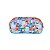 Estojo Escolar Luxcel Stitch Azul Floral - Imagem 5