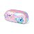 Estojo Escolar Luxcel Stitch Roxo Floral - Imagem 3