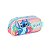 Estojo Escolar Luxcel Stitch Floral Aloha Rosa - Imagem 2