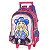 Mochila de Rodinhas Luxcel Com Alça Barbie Boiadeira Roxo - Imagem 2