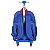 Mochila de Rodinhas Com Alça Luxcel Hot Wheels Racing Azul - Imagem 6