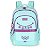 Mochila de Costas Luxcel Stitch Corrente Azul Turquesa - Imagem 1