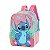 Mochila de Costas Luxcel Stitch Floral Aloha Rosa - Imagem 3