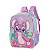 Mochila de Costas Luxcel Stitch Floral Aloha Roxo - Imagem 3