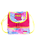 Lancheira Escolar Sestini 2 Comp X Good Vibes Rosa - Imagem 1