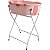 Banheira Com Suporte Kiddo Flap Plus Rosa - Imagem 1