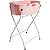 Banheira Com Suporte Kiddo Flap Plus Rosa - Imagem 8