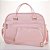 Bolsa de Maternidade Just Baby Milão Slim Rosa - Imagem 2