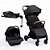 Carrinho de Bebê Safety 1ST Com Trio Spark Plus Isofix Black - Imagem 1