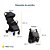 Carrinho de Bebê Safety 1ST Com Trio Spark Plus Isofix Black - Imagem 8