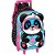 Mochila de Rodinhas Com Alça Luxcel Up4You Panda Pink Preto - Imagem 3