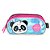 Estojo Escolar Up4You Luxcel Panda Pink Preto - Imagem 1