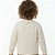 Casaco Transpassado Tricô Kids Pérola Off White - Imagem 2