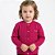 Casaco Texturizado Tricô Kids Pink - Imagem 1