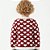 Casaco Corações Jacquard Tricô Kids Vermelho e Branco - Imagem 2