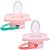 Kit 2 Chupetas Buba Comfort Tam 2 Magic Unicórnio Rosa - Imagem 2